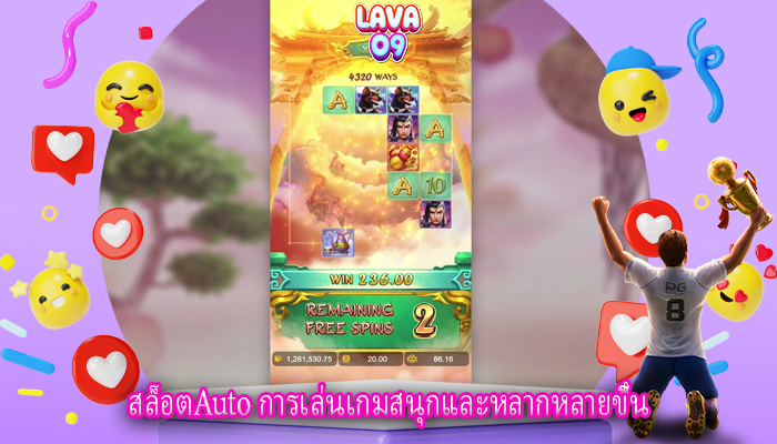 สล็อตAuto การเล่นเกมสนุกและหลากหลายขึ้น