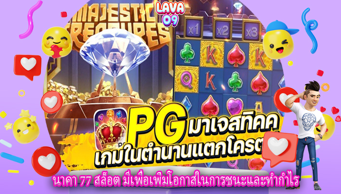 นาคา 77 สล็อต มีเพื่อเพิ่มโอกาสในการชนะและทำกำไร